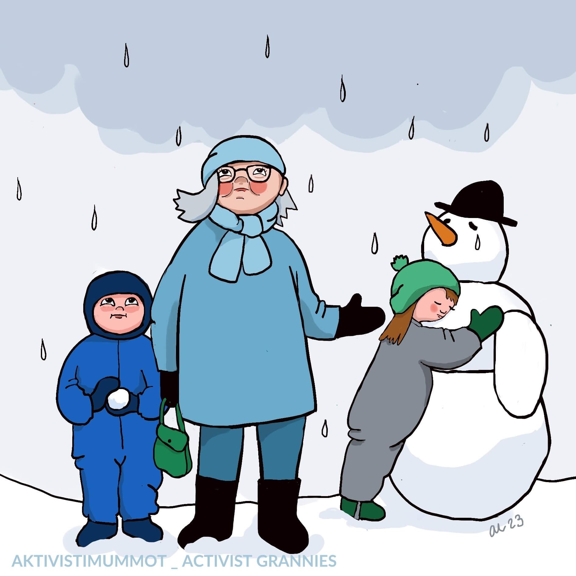 Many of the activist grannies bring their experience to the cause, with psychologists, physicians, and media professionals all using their skills to educate others.
Image Credit: Anne Leppänen