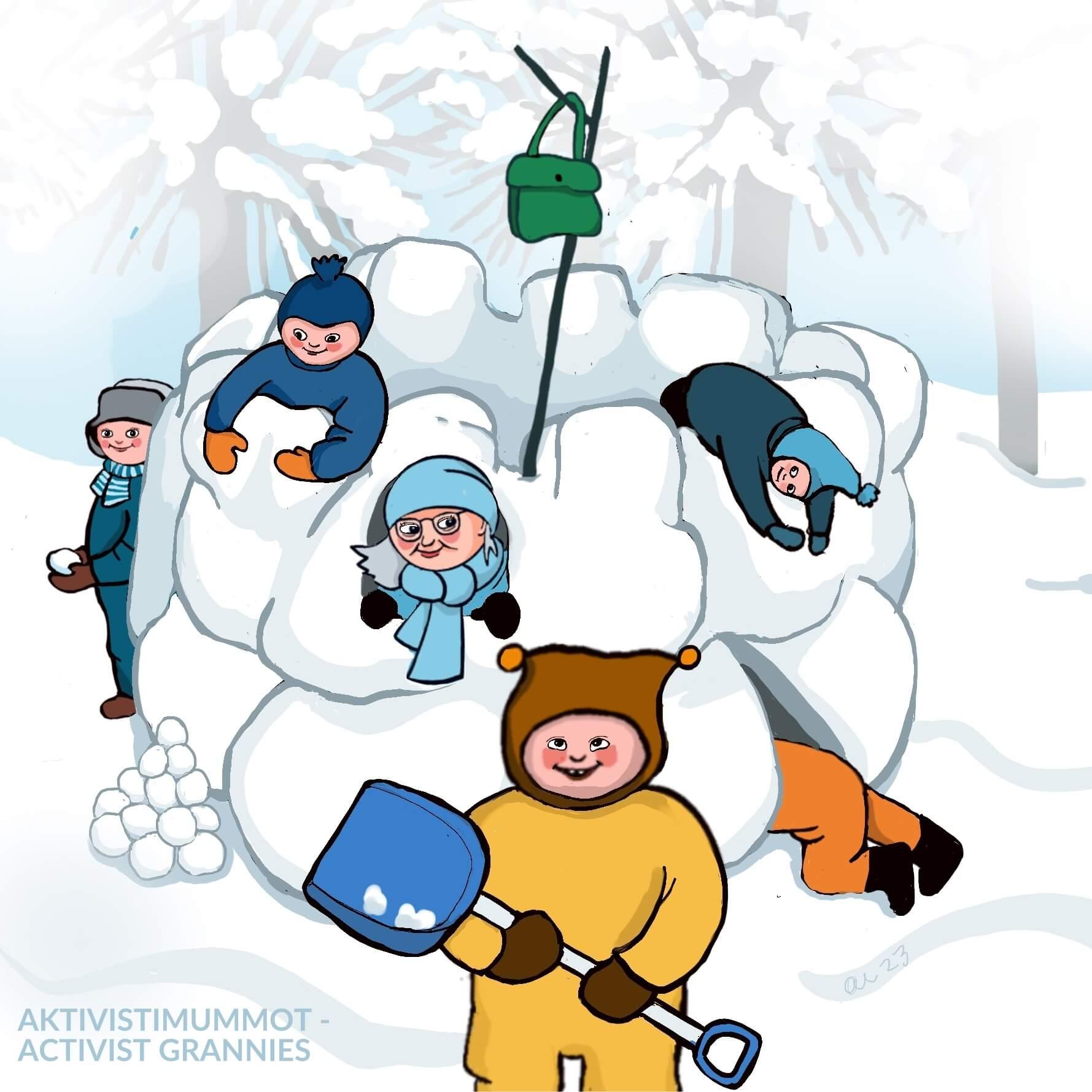 Moderation and conscious consumerism are key tenets of the activist grannies.
Image Credit: Anne Leppänen