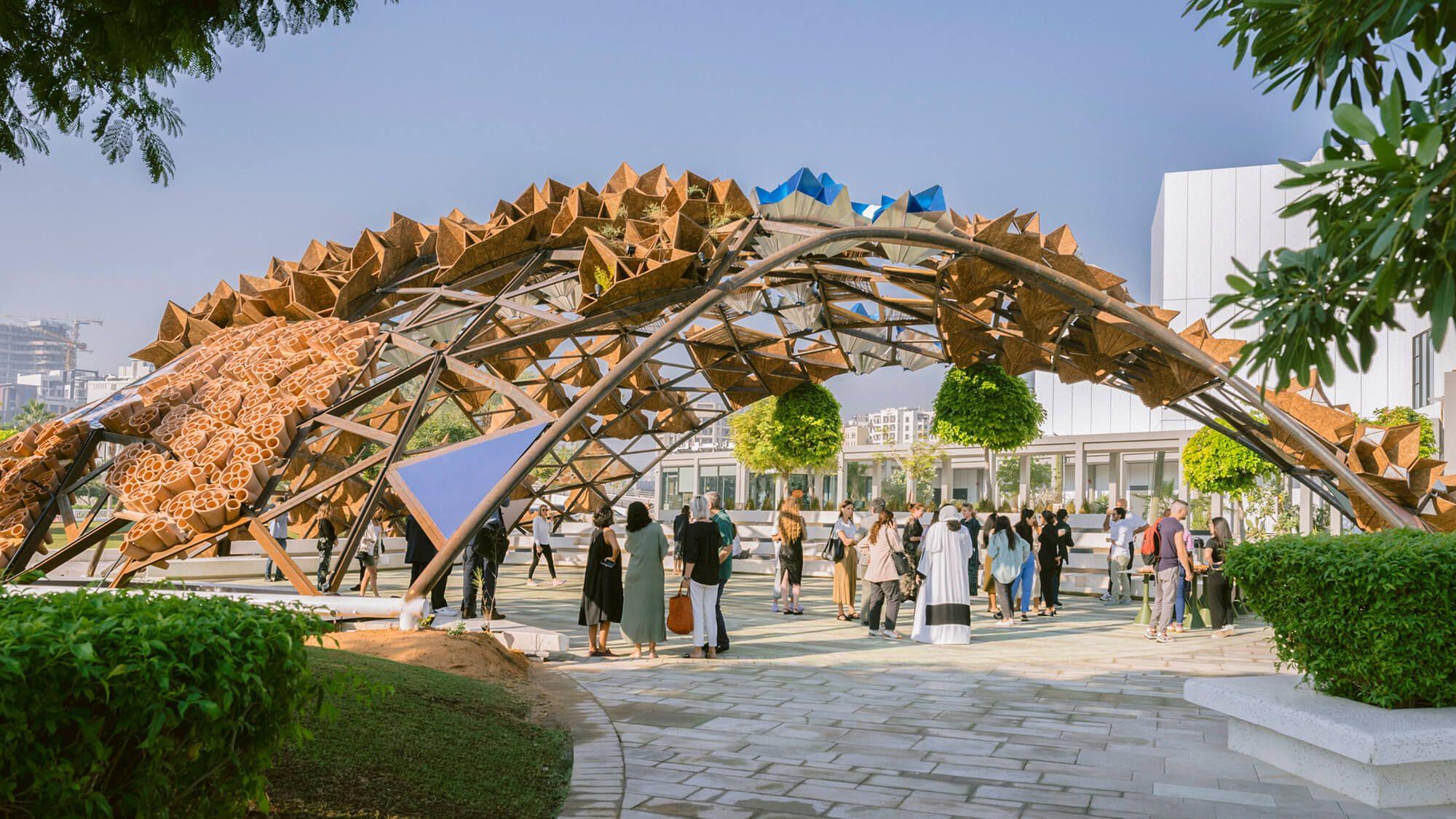 Tarabot Weaving a Living Forum, Opening Breakfast (courtesy of Art Jameel). 
Photo: Kristina Sergeeva of Seeing Things