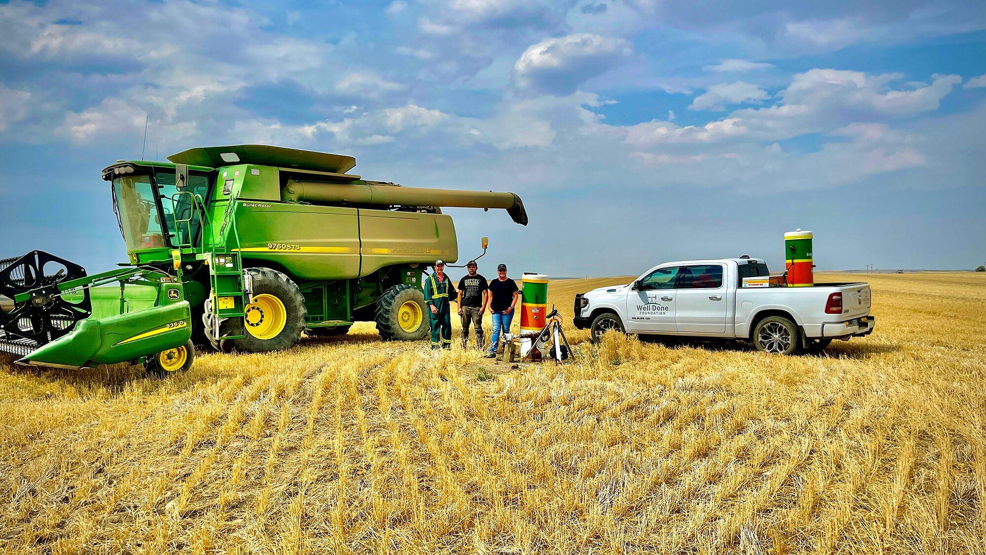 The Well Done Foundations' five-step process systematically targets wells from a few thousand to over 5,000 feet deep, plugging old wells like you’d fix a broken straw.
Photo: The Well Done Foundation