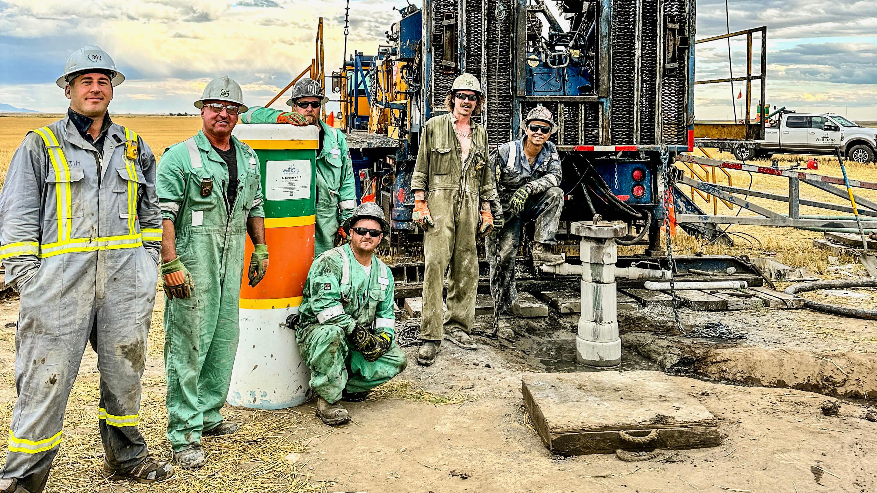 To date, the Well Done Foundation has plugged 60 wells, preventing over 1.5 million metric tons of CO2 equivalent emissions.
Photo: The Well Done Foundation