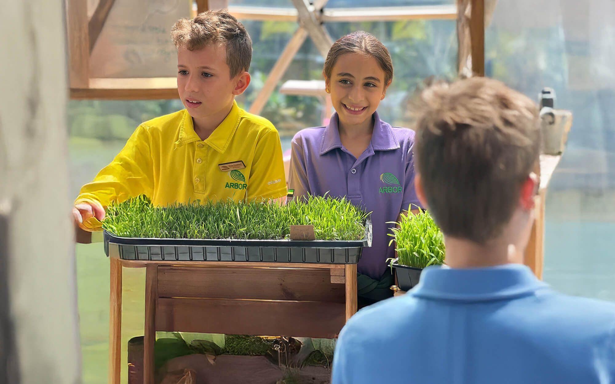 In the BioPark and BioFarm, students grow organic crops in desert conditions - a vital skill in a region where food security is a growing concern. 
Photo: The Arbor School