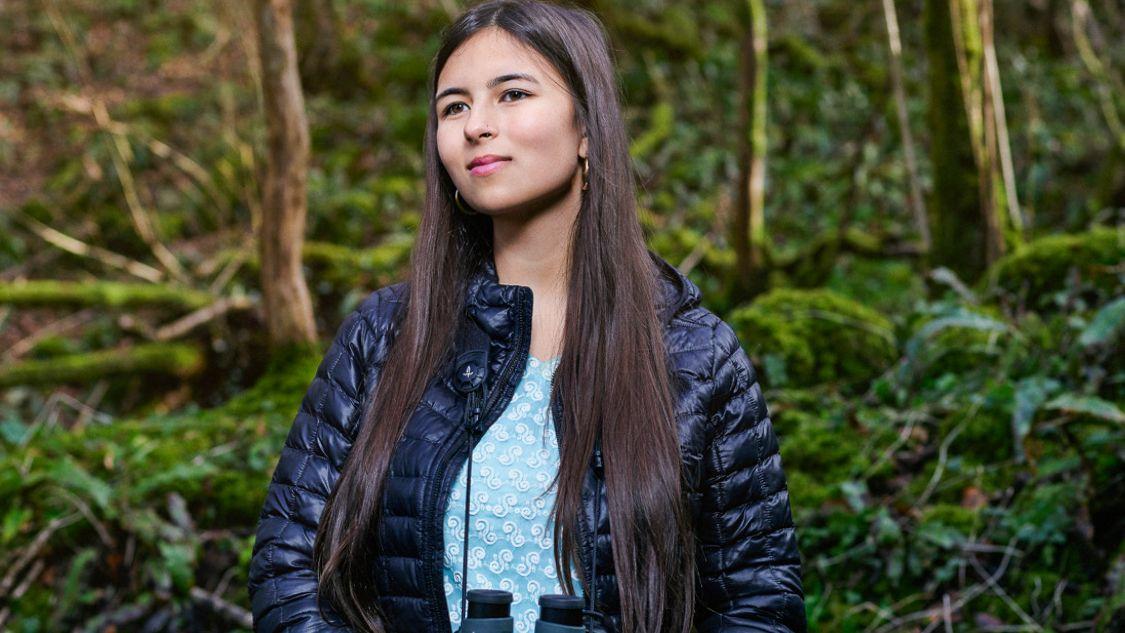  Mya-Rose Craig started a blog at the age of eleven to connect with fellow birdwatchers, a passion that would blossom into global advocacy.  
Photo: Dr Mya-Rose Craig