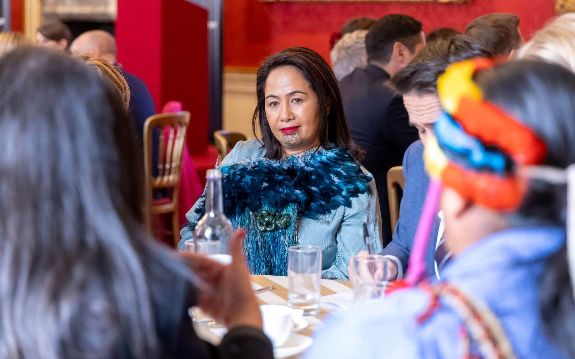 Mere Takoko, proudly representing the Pacific as the first Indigenous Ambassador for the newly launched CBA initiative at St. James Palace.
Photo: Pacific Whale Fund