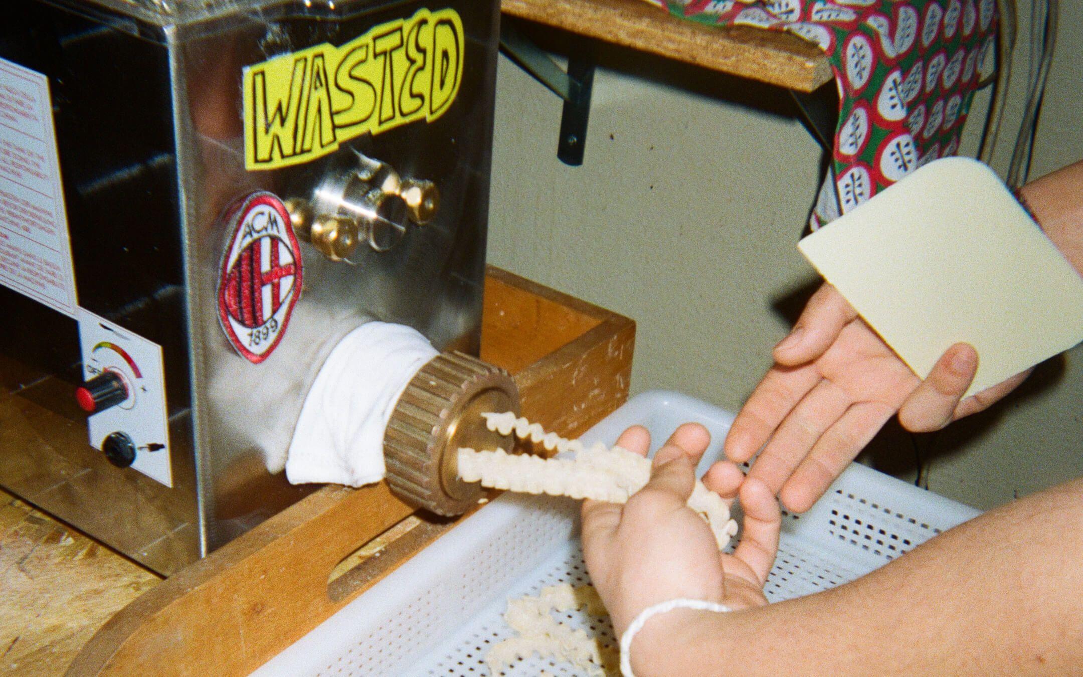 Bread waste becomes delicious pasta in Copenhagen, the home of Wasted.
Photo: Wasted Pasta