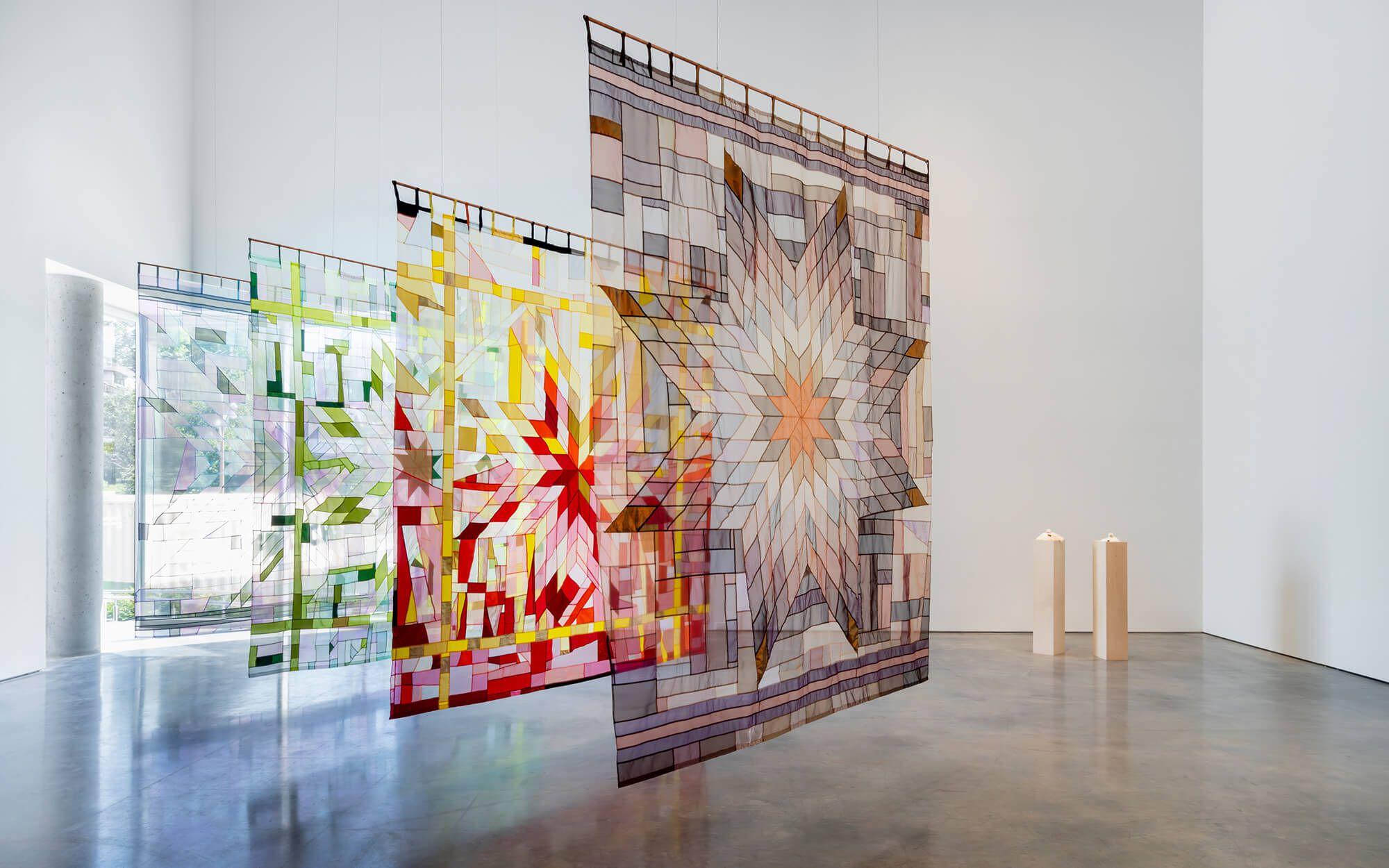 Quilts, once essential in Indigenous people’s way of life, are now Wally’s way of narrating the stories he’s lived and learned in the Great Plains of Saskatchewan.
Photo: Wally Dion