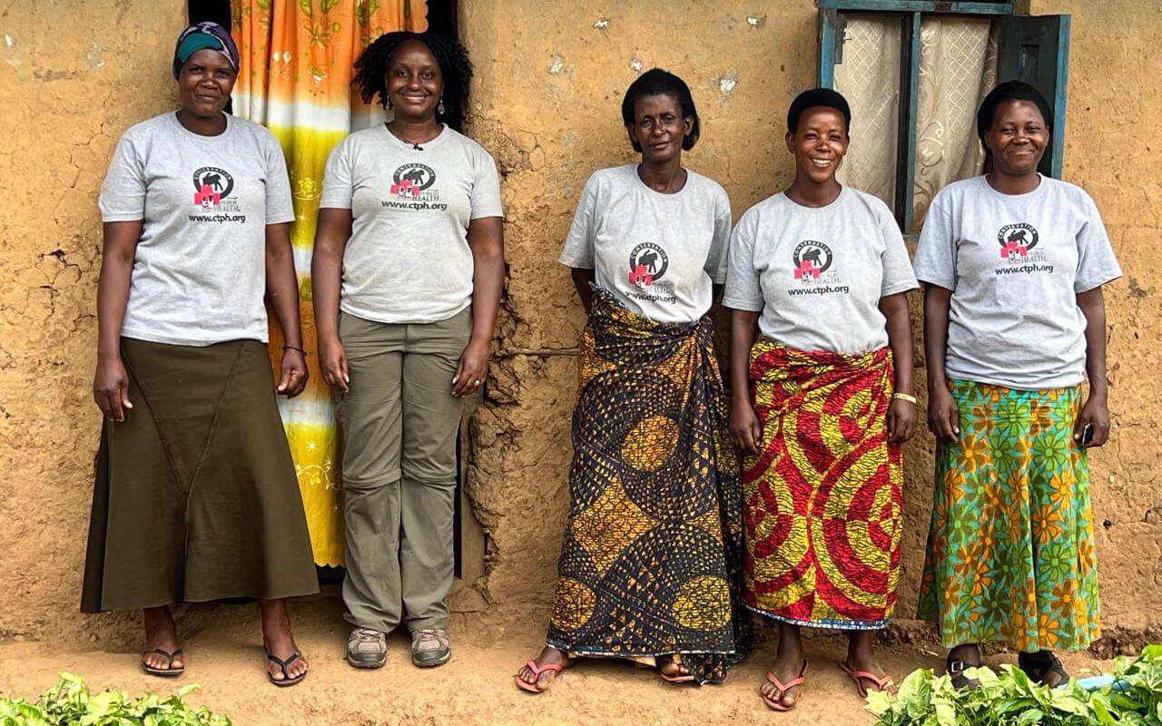 Conservation Through Public Health's integrated approach has reached 50,000 people, with women making up half its community volunteers.
Photo: Gladys Kalema-Zikusoka