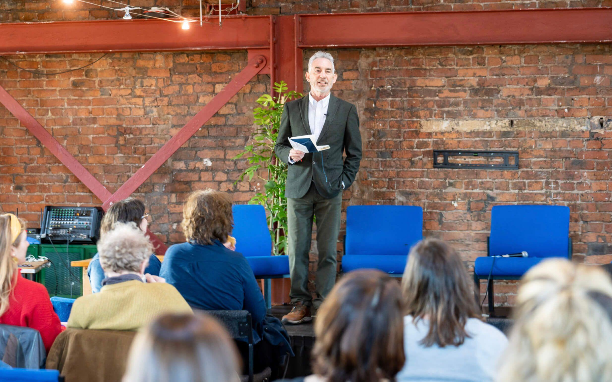 Tim’s philosophy of The Care Economy offers a more sustainable and kinder future.
Photo: Tim Jackson