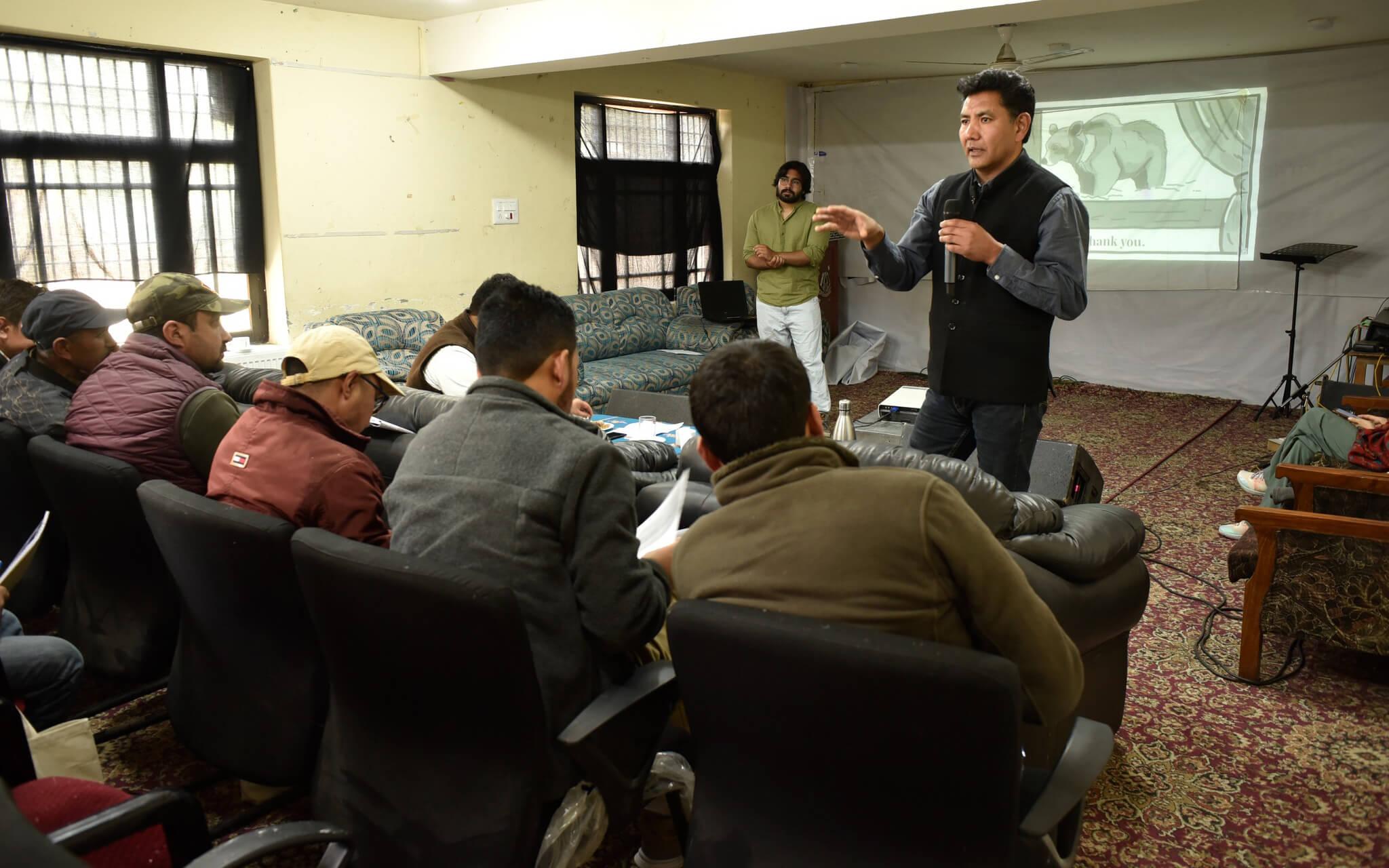 Dr Namgail is the director of the Snow Leopard Conservancy - India Trust (SLC-IT). In 2013, under his leadership, the SLC-IT took on the mammoth task of reconciling local communities with the snow leopard, tackling challenges one by one.
Photo: Snow Leopard Conservancy - India Trust