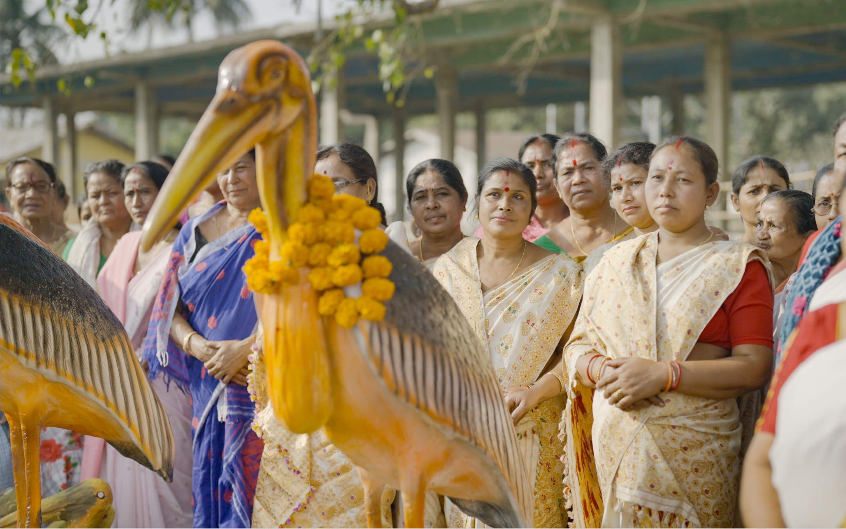 The Hargila Army has helped to increase nests from 27 to 252 and from 450 storks to 1,800. In 2023, the IUCN reclassified the greater adjutant from ‘Endangered’ to ‘Near Threatened.’
Photo: The Hargila Army