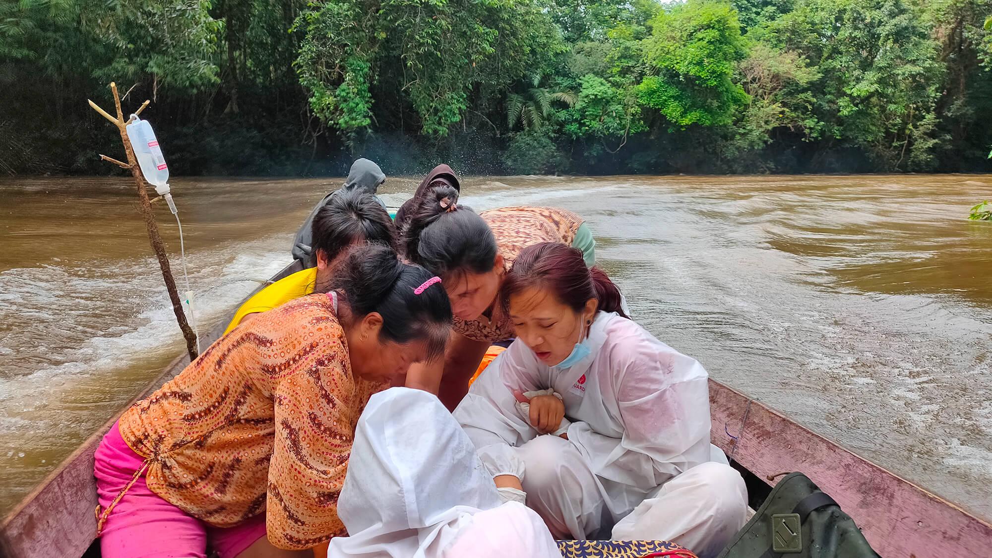 In April 2021, midwives from Alam Sehat Lestari’s clinic raced to save the life of a young mother and her child as she gave birth during a rainstorm.
Photo: Alam Sehat Lestari